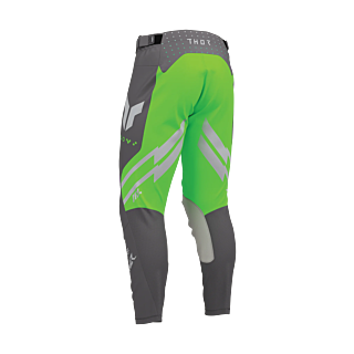 Thor Motocross Pants 2026 Launchmode Futura - Charcoal / Green