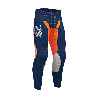 Thor Motocross Pants 2026 Launchmode Futura - Navy / Orange