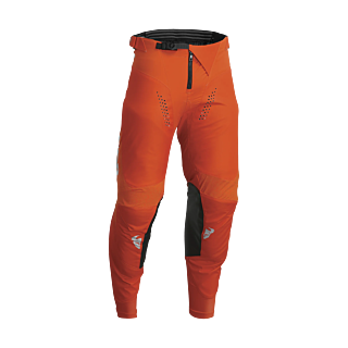 Thor Motocross Pants Pulse Mono - Orange / Light Grey