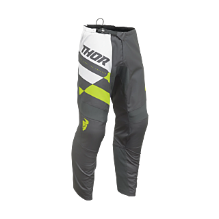 Thor Motocross Pants Sector Checker - Charcoal / Acid