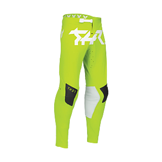 Thor Motocross Pants Sportmode Riot - White / Acid