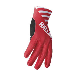 Thor Motocross Gloves 2026 Hallman Mainstay Slice - White / Red