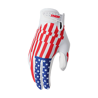 Thor Motocross Gloves 2026 Launchmode - Patriot