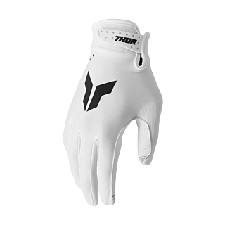 Thor Motocross Gloves 2026 Launchmode - White