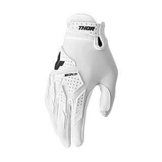 Thor Motocross Gloves 2026 Launchmode XP - White