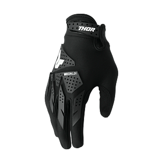 Thor Motocross Gloves 2026 Launchmode XP - Black