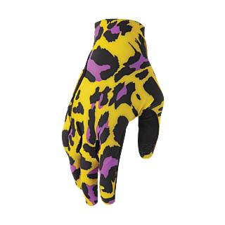 Thor Motocross Gloves 2026 Sportmode Cheetah - Yellow / Purple