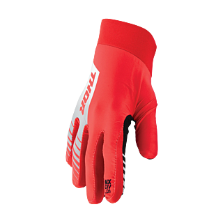 Thor Motocross Gloves Agile Analog - Red / White
