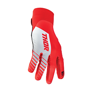 Thor Motocross Gloves Agile Analog - Red / White