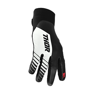 Thor Motocross Gloves Agile Analog - Black / White
