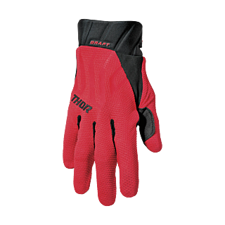 Thor Motocross Gloves Draft - Red / Black