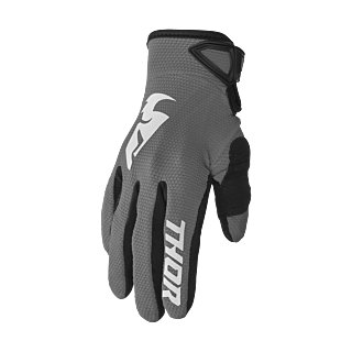 Thor Motocross Gloves Sector - Grey / White