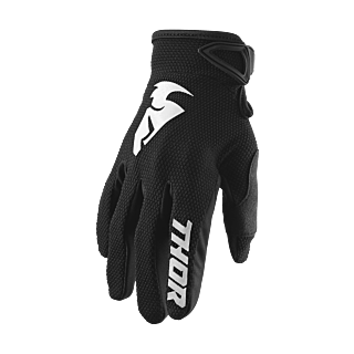 Thor Motocross Gloves Sector - Black