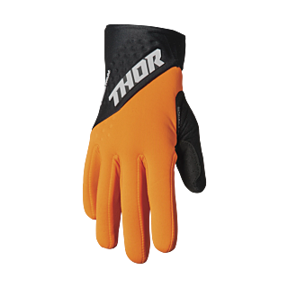Thor Motocross Gloves Winter 2026 Spectrum Cold - Orange / Black