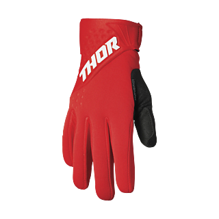 Thor Motocross Gloves Winter 2026 Spectrum Cold - Red / White