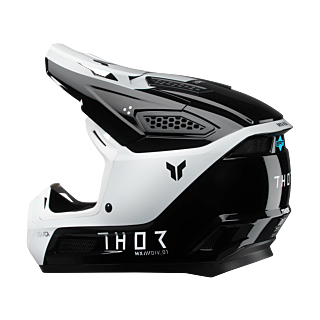 Thor Motocross Helmet Fleet Storm - Black / White