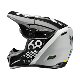 Thor Motocross Helmet Reflex Sport Riot - Black / White