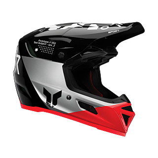 Thor Motocross Helmet Reflex Sport Strike - Black / Red