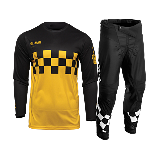 Thor Motocross Gear 2026 Hallman Differ Cheq - Yellow / Black