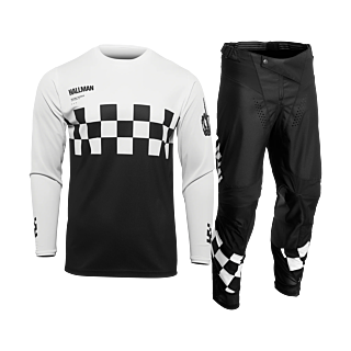 Thor Motocross Gear 2026 Hallman Differ Cheq - Black / White