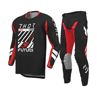 Thor Motocross Gear 2026 Launchmode Futura - Black / Red