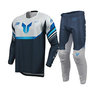 Thor Motocross Gear 2026 Launchmode Vented Raptor - Midnight / Grey
