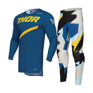 Thor Motocross Gear Sportmode Brave - Blue