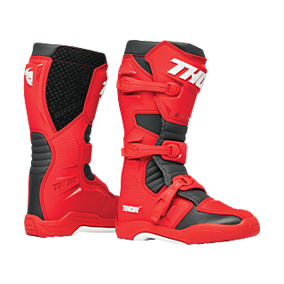 Thor Motocross Boots Blitz XR - Red / Charcoal