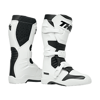 Thor Motocross Boots Blitz XR - White / Black