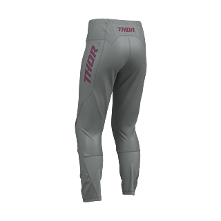 Thor Women Motocross Pants 2026 Ridemode Menace - Purple / Grey