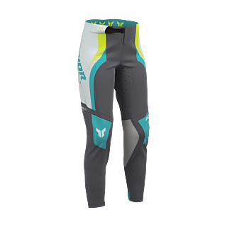 Thor Women Motocross Pants 2026 Sportmode Velocity - Grey / Aqua