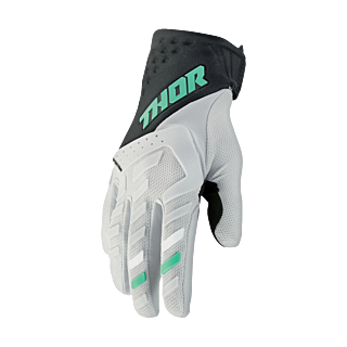 Thor Women Motocross Gloves 2026 Spectrum - Grey / Black
