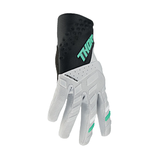 Thor Women Motocross Gloves 2026 Spectrum - Grey / Black