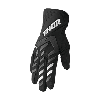Thor Women Motocross Gloves 2026 Spectrum - Black / White