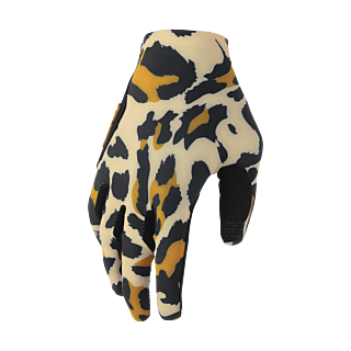 Thor Women Motocross Gloves 2026 Sportmode Cheetah - Tan / Black