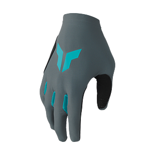 Thor Women Motocross Gloves 2026 Sportmode Iconic - Grey / Aqua