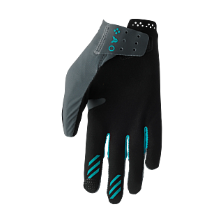 Thor Women Motocross Gloves 2026 Sportmode Iconic - Grey / Aqua