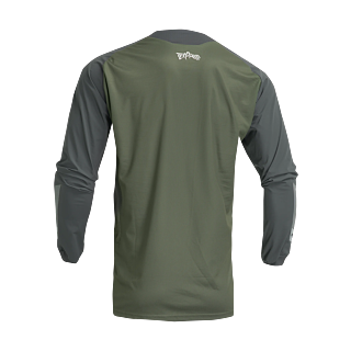 Thor Enduro Jersey Terrain - Army / Charcoal