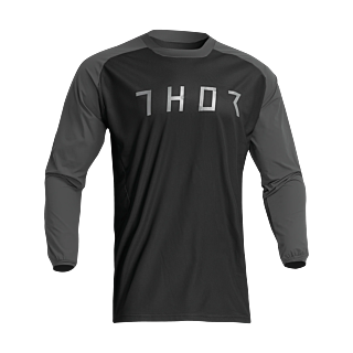 Thor Enduro Jersey Terrain - Black / Charcoal