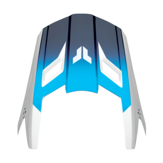 Thor Helmet Visor Fleet Storm - White / Navy