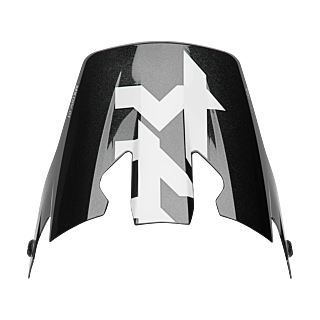 Thor Helmet Visor Reflex Sport Riot - Black / White