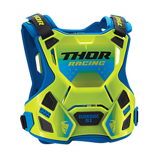 Thor Youth Chest Protector Guardian MX - Flo Green / Blue