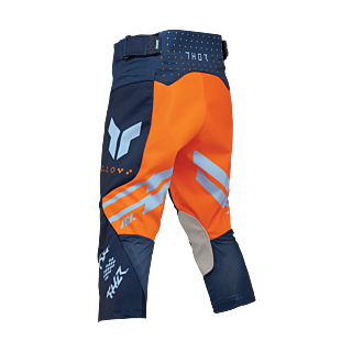 Thor Youth Motocross Pants 2026 Launchmode Futura - Navy / Orange