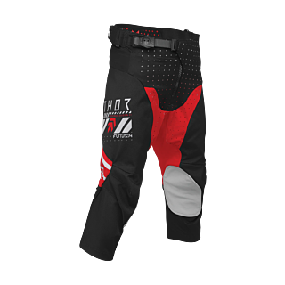 Thor Youth Motocross Pants 2026 Launchmode Futura - Black / Red