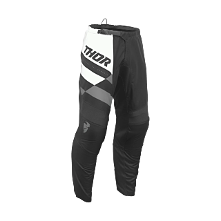 Thor Youth Motocross Pants Sector Checker - Black / Grey