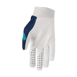 Thor Youth Motocross Gloves 2026 Launchmode Bleach - White / Aqua
