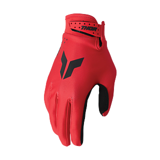 Thor Youth Motocross Gloves 2026 Launchmode Split - Red