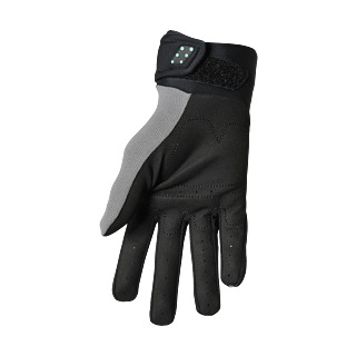 Thor Youth Motocross Gloves 2026 Spectrum - Grey / Black / Mint