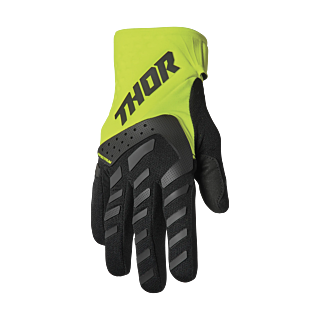 Thor Youth Motocross Gloves 2026 Spectrum - Black / Acid