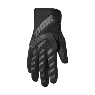 Thor Youth Motocross Gloves 2026 Spectrum - Black / Charcoal